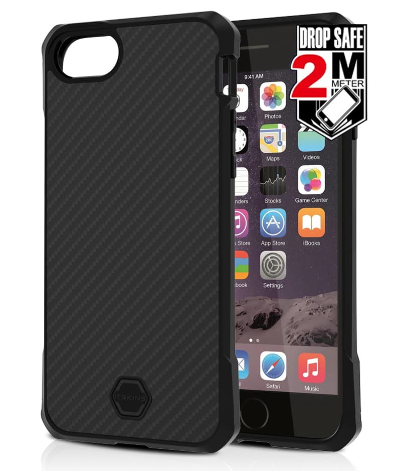Cirafon Hybrid Atom iPhone 6/6s, iPhone 7, iPhone 8, iPhone SE (2020), iPhone SE (2022) Svart