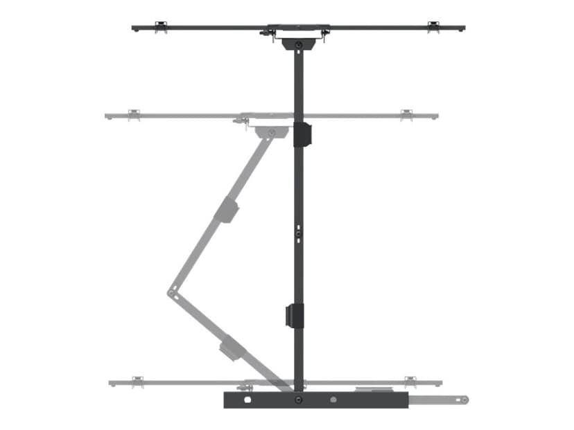 Multibrackets Seinäkiinnike 101cm 42-75” näytöille