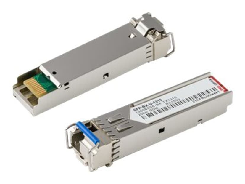 Pro Optix SFP-sändar/mottagarmodul (mini-GBIC) (likvärdigt med: Cisco GLC-BX-U-1315-20-SC) Gigabit Ethernet