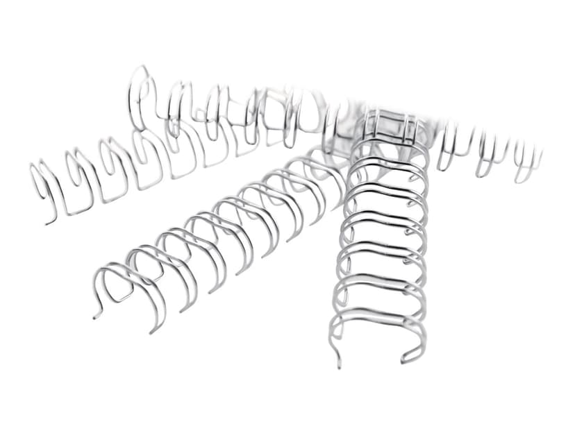 GBC Metallspiral 3:1 NO5 8mm A4 Hvit 100 stk