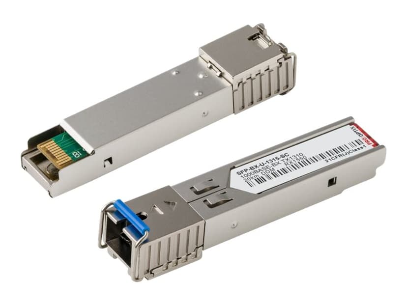 Pro Optix SFP-sändar/mottagarmodul (mini-GBIC) (likvärdigt med: Cisco GLC-BX-U-1315-20-SC) Gigabit Ethernet