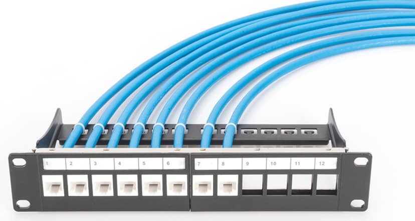 Digitus Patchpanel 12 portar Skärmad (STP)
