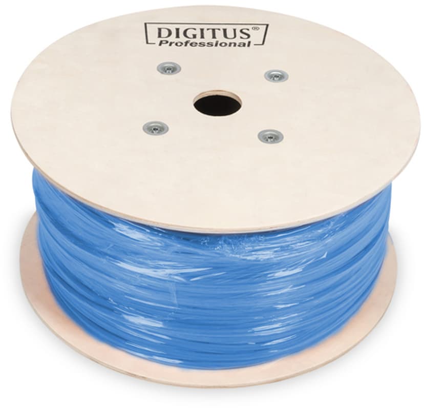 Digitus Bulk cable Cat6a 500m Sininen