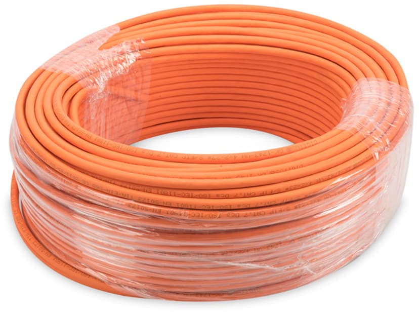 Digitus Bulk cable CAT 7 Metallifolioparit (PiMF) Oranssi 500m