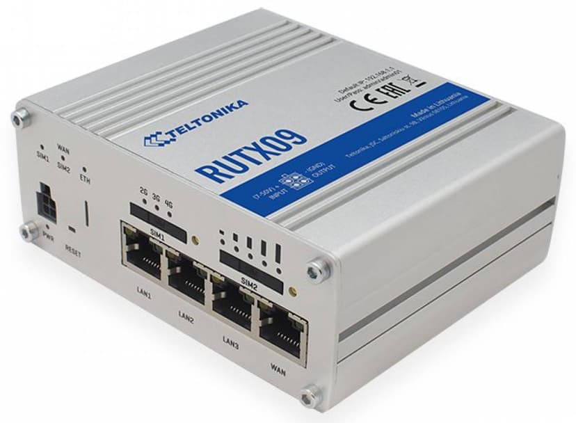 Teltonika RUTX09 Industriell LTE-ruter