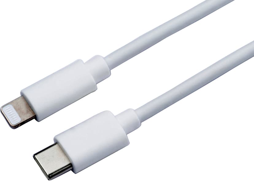 Cirafon Cirafon USB-C To Lightning Cable 1.0m - White - New Mfi 1m Valkoinen