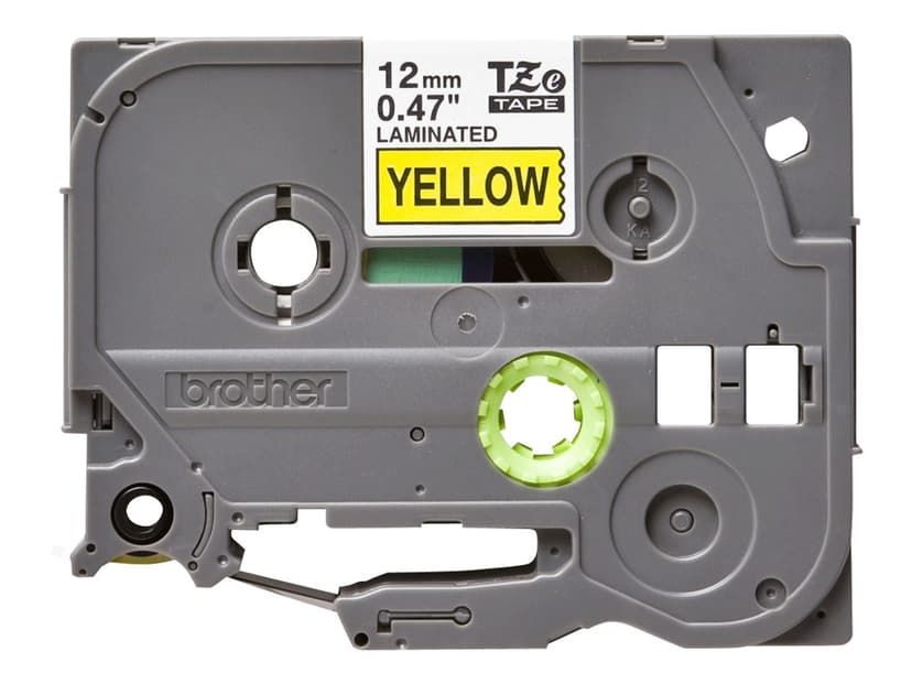Brother Tape TZE-631 12mm Svart/Gul