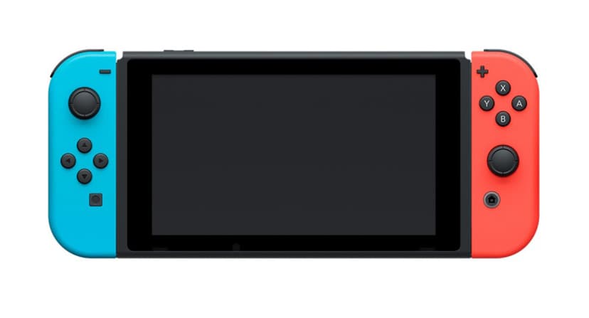 Nintendo Switch Neon Red/Neon Blue (New 2019) 32GB Musta, Punainen, Sininen