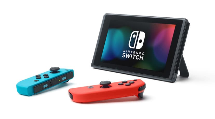 Nintendo Switch Neon Red/Neon Blue (New 2019) 32GB Blå, Rød, Svart