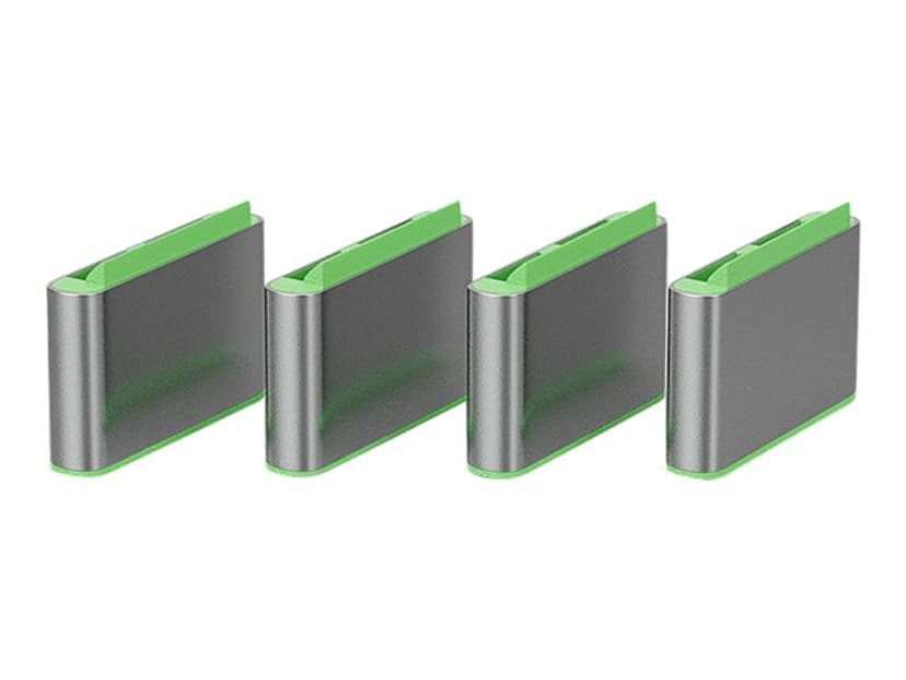 Lindy Port Blocker USB-C Green 4-pack