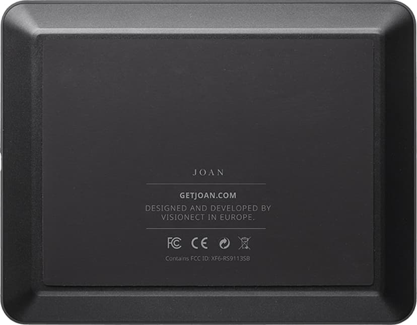 Visionect Joan 6 Room Booking Touch Display WiFi 6" Musta