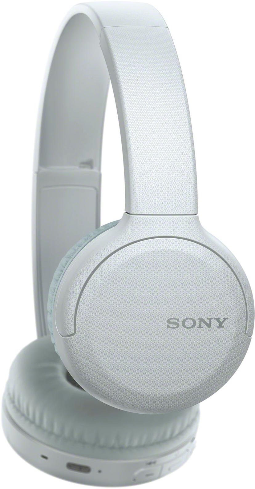 Sony WH-CH510 trådlösa hörlurar med mikrofon Hörlurar Stereo Vit