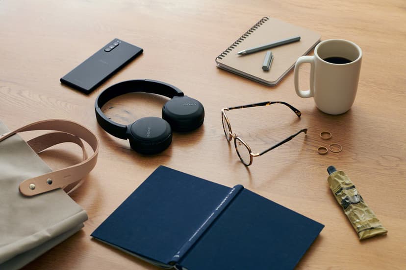 Sony WH-CH510 trådlösa hörlurar med mikrofon Hörlurar Stereo Vit