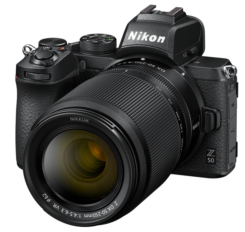 Nikon Z 50 + Z 16-50mm f/3.5-6.3 VR + Z 50-250mm f/4-6.3 VR