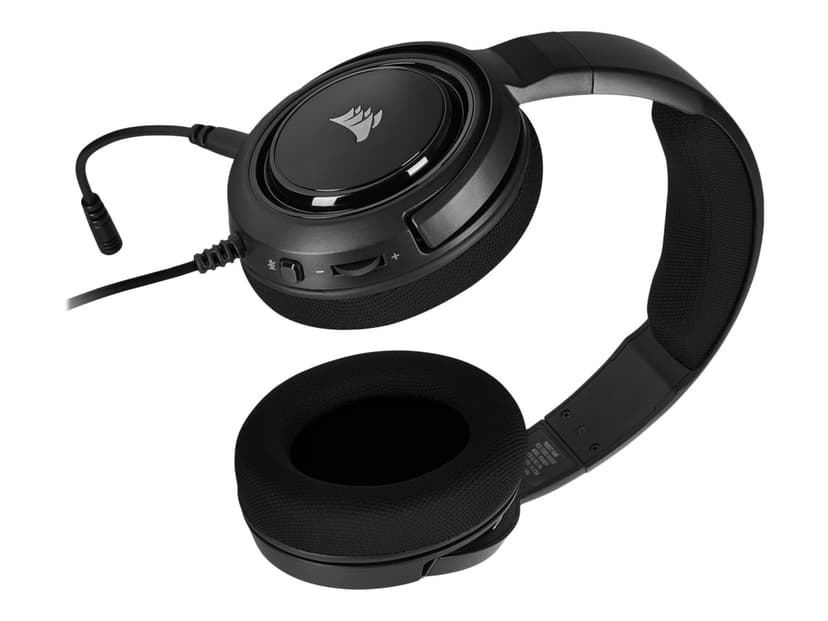 Corsair Gaming HS35 Hodesett 3,5 mm jakk Stereo Svart