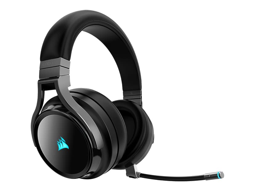 Corsair Gaming VIRTUOSO RGB Hodesett 3,5 mm jakk, USB Stereo Svart