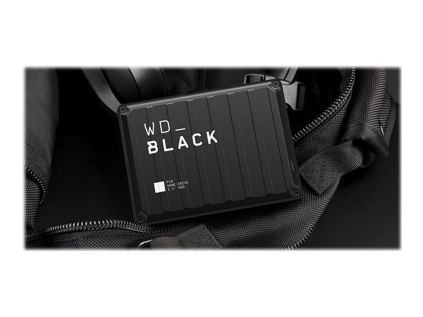 WD Black P10 Game Drive 4000GB Musta
