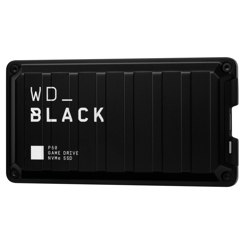WD Black P50 Game Drive SSD 0.5TB Svart