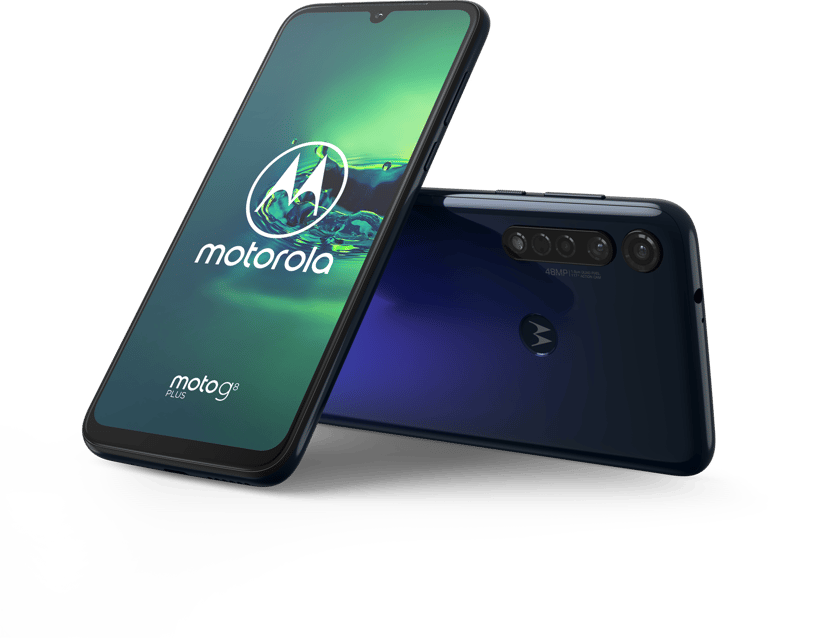 Motorola G8 Plus 64GB Kaksois-SIM Kosminen sininen