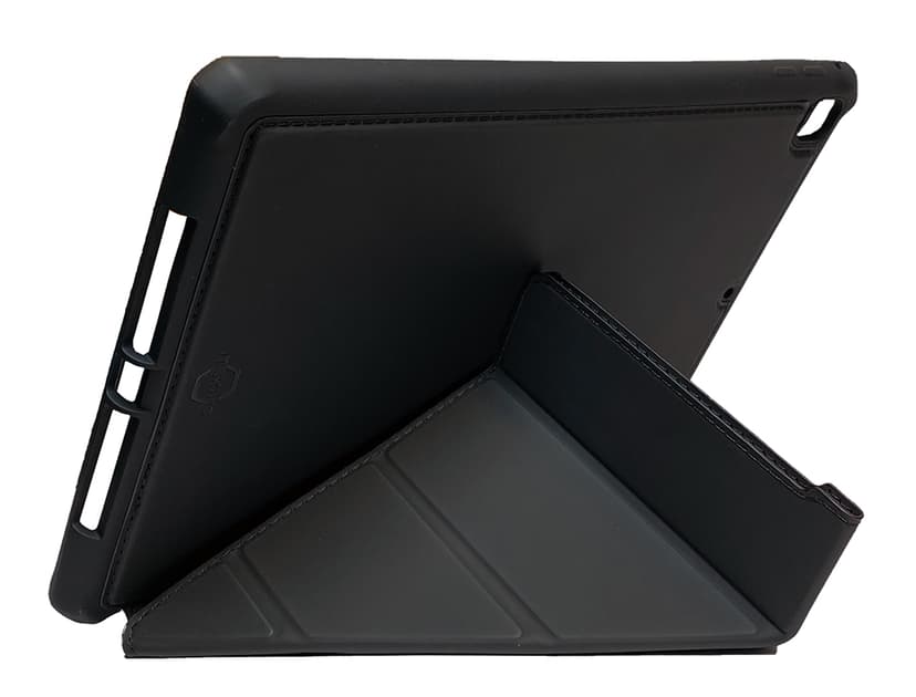 Cirafon Hybrid Folio Drop Safe PU Leather 9.7" iPad 5th gen (2017), iPad 6th gen (2018) Musta