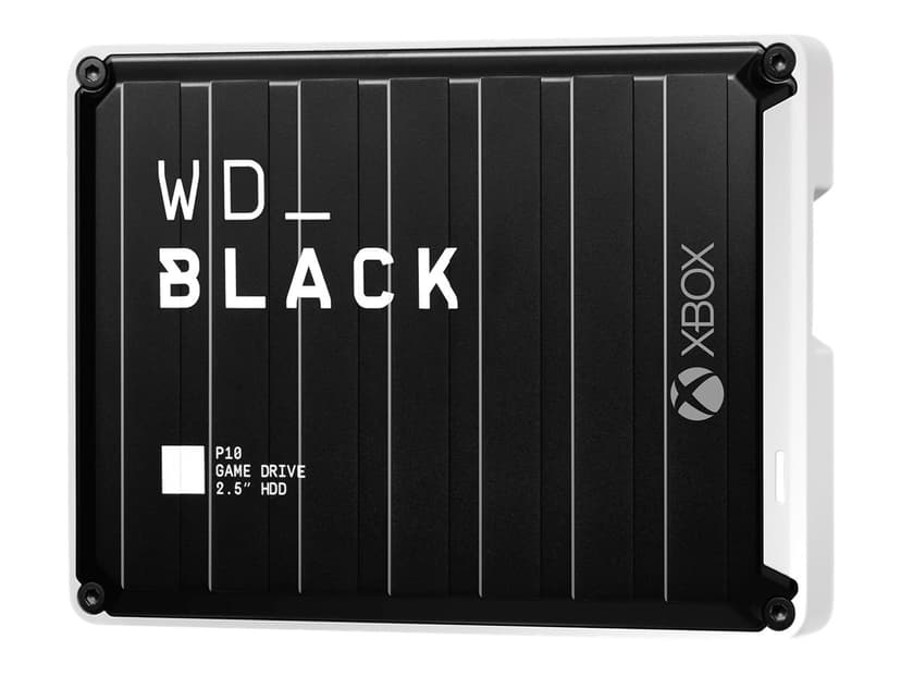 WD Black P10 Game Drive Xbox One 5Tt Musta, Valkoinen