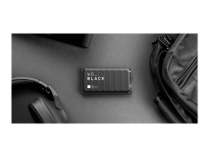 WD Black P50 Game Drive SSD 0.5TB Svart
