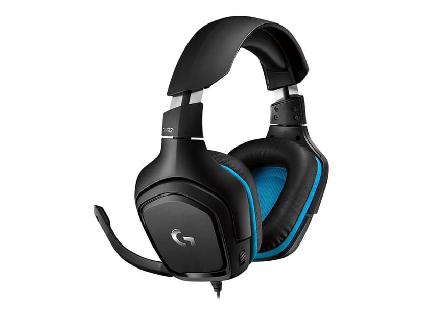 Logitech Gaming Headset G432 Musta, Sininen