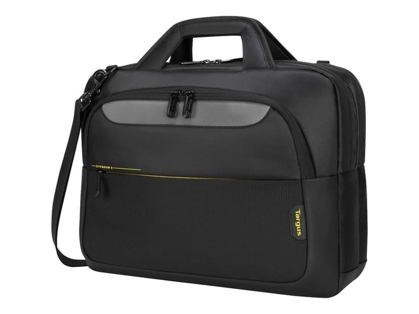 Targus CityGear Topload Laptop Case 3 15.6" Polyesteri, Polyuretaani Musta