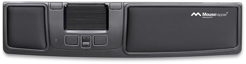 Mousetrapper Advance 2.0+ Met bekabeling 2000dpi Besturingspad Zwart