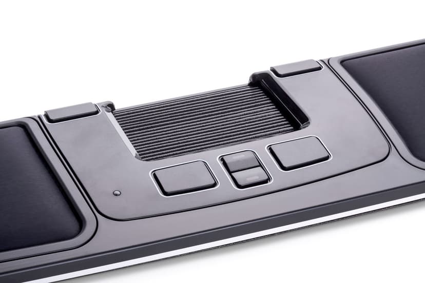Mousetrapper Advance 2.0+ Kabelansluten 2000dpi Styrmatta Svart