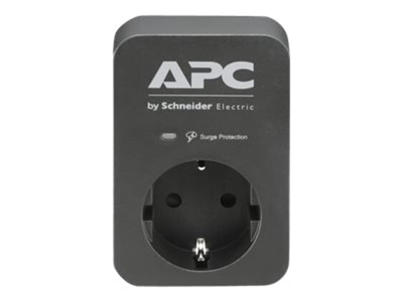 APC Essential Surgearrest Plug-In 16A Ulkoinen 1kpl Harmaa, Musta