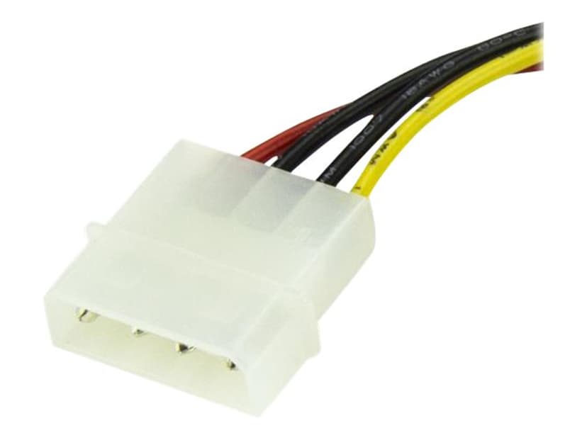 Startech 6in 4 Pin LP4 to SATA Power Cable Adapter 15 pin Serial ATA power Uros 4-nastainen sisäinen virta Uros