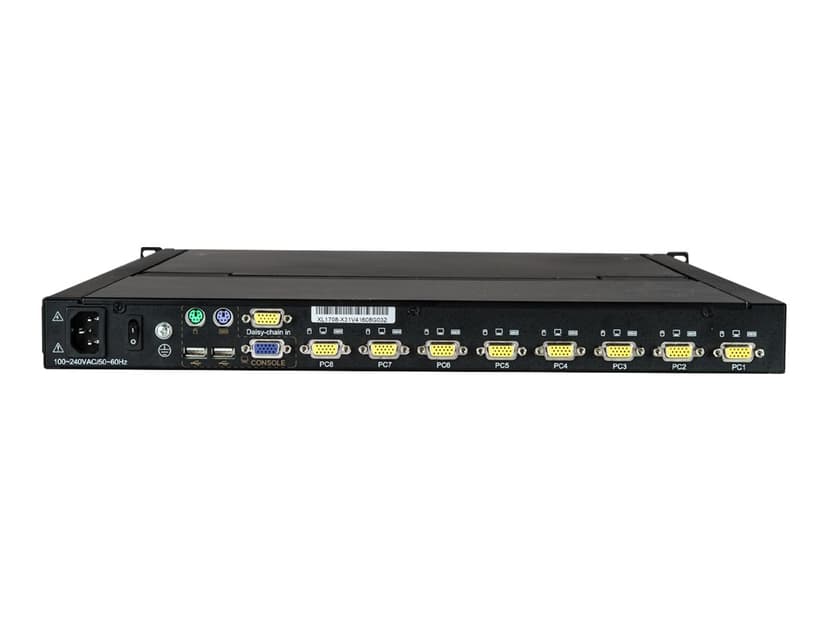 Startech 8-Port Rackmount KVM Console