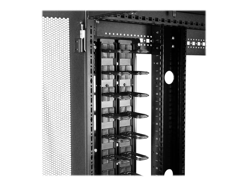 Startech Vertical 0U Server Rack Cable Management w/ D-Ring Hooks