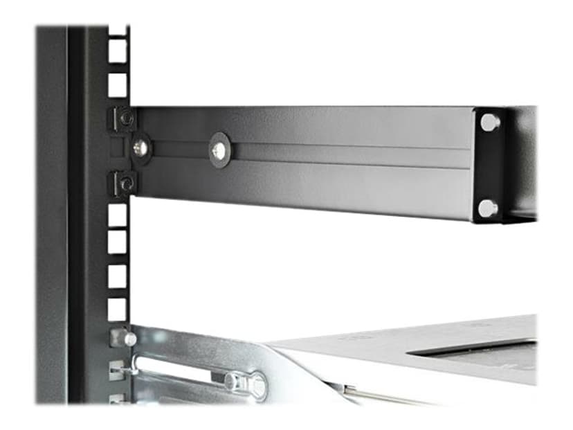 Startech 1U rackhylla med justerbart djup