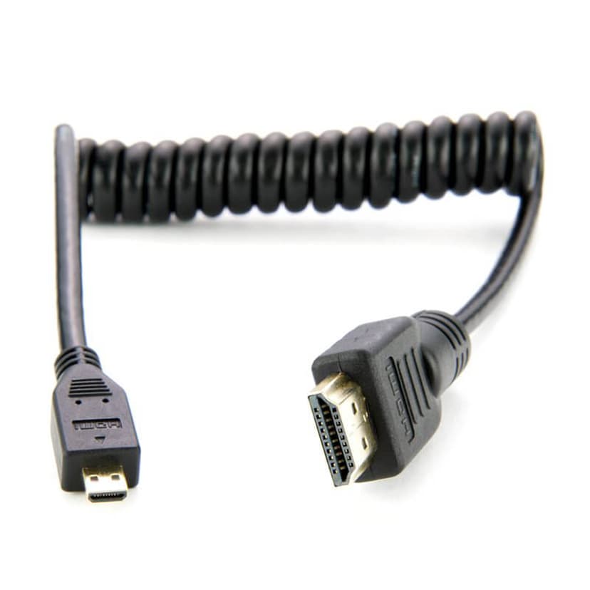 Atomos Micro HDMI to Full HDMI Cable 0.45m HDMI-tyyppi D (mikro) Musta