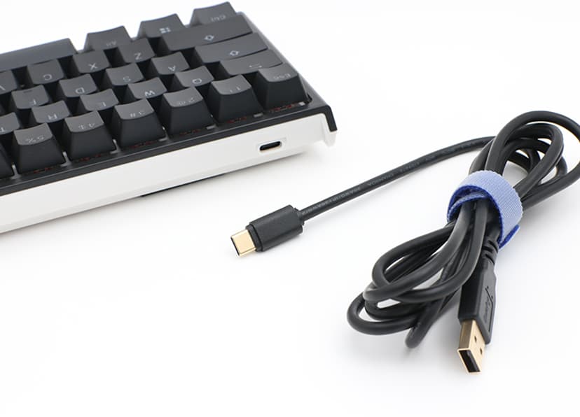 Ducky One 2 Mini Cherry Mx Black RGB 2020 Langallinen, USB Pohjoismaat Näppäimistö