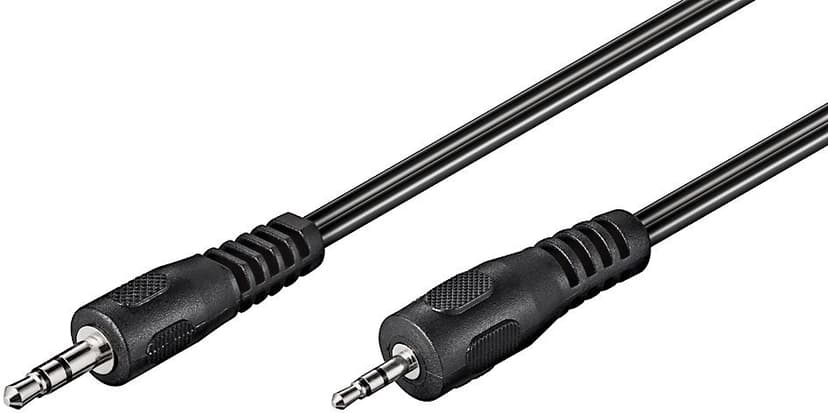 Microconnect 3.5/2.5 mm Connector Cable 2m 2m Mini-phone stereo 3.5 mm Uros Uros