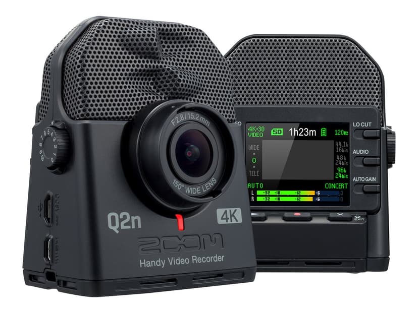 Zoom Q2N-4K Handy Video Recorder Svart