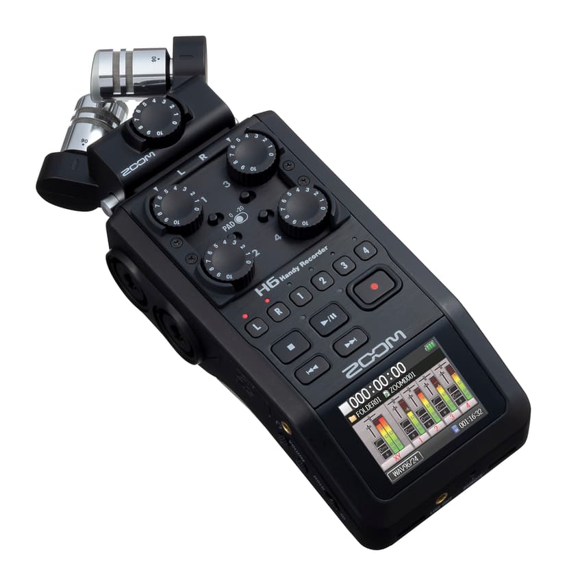 Zoom H6 Handy Recorder Svart