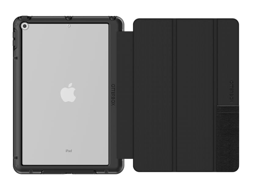 Otterbox Symmetry Series Folio iPad 7th gen, iPad 8th gen, iPad 9th gen Läpinäkyvä, Musta