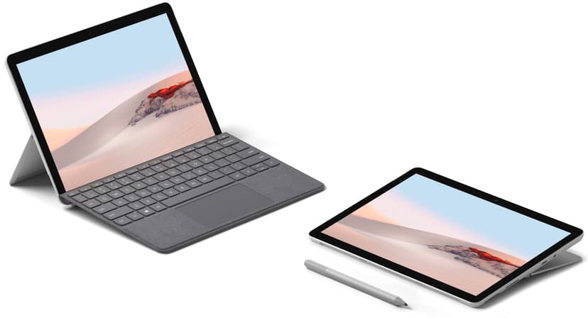 Microsoft Surface Go 2 för företag 10.5" Core m3 64GB 4GB Silver