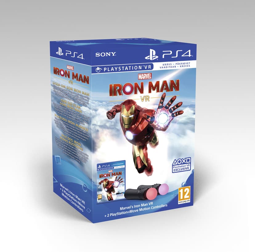 Marvel's iron man vr playstation move 2025 bundle