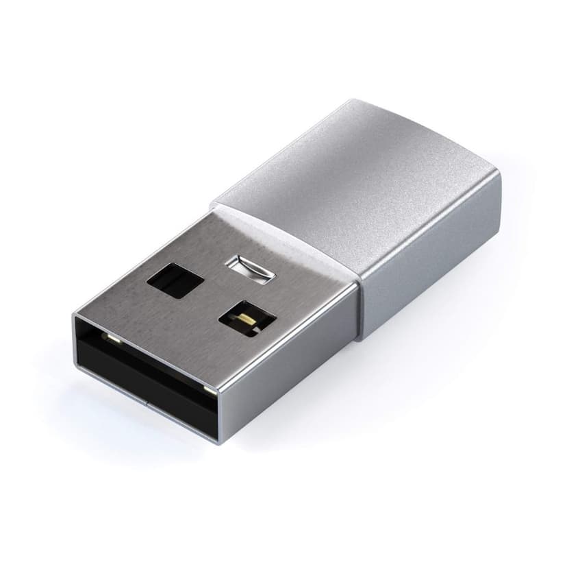 Satechi USB adapter 24 pin USB-C Naaras 9 pin USB Type A Uros