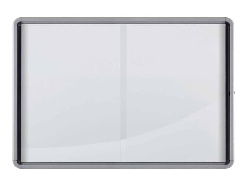 Nobo Innglasset Tavle med skyvedører for innendørsbruk 18xA4 Magnetisk Hvit