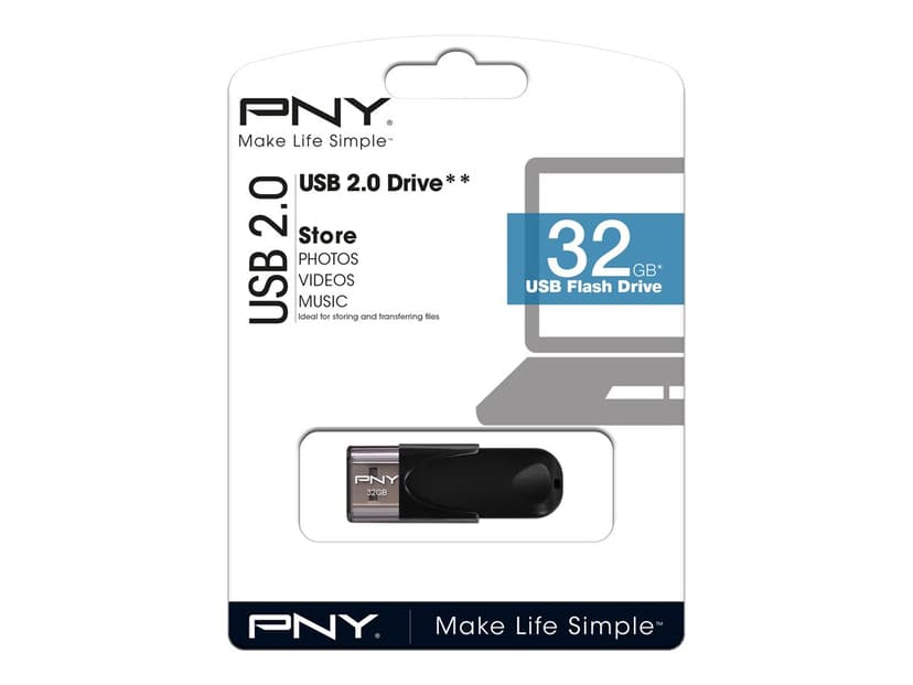 PNY Attaché 4 32GB USB 2.0
