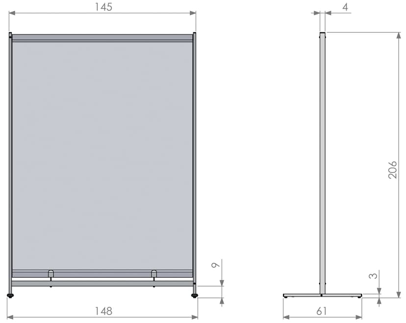 Nobo Golv Vägg PVC Film Large 148x206cm