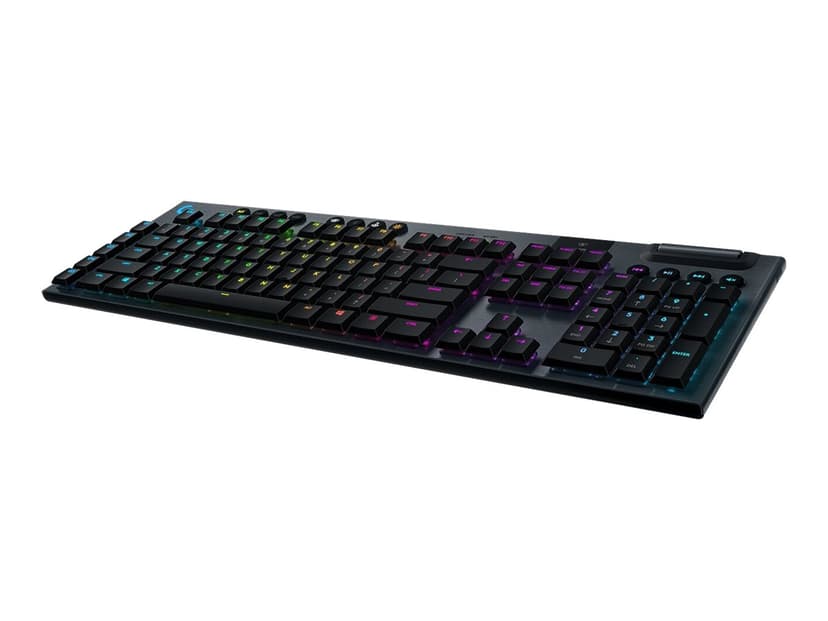 Logitech G915 LIGHTSPEED Wireless RGB Mechanical Gaming Keyboard Trådløs Nordisk Svart Tastatur