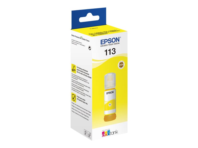 Epson Muste, keltainen, 113, 6K, 70 ml – ET-5850