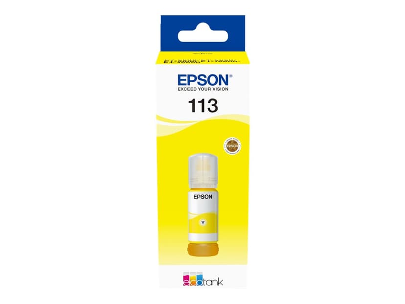 Epson Muste, keltainen, 113, 6K, 70 ml – ET-5850